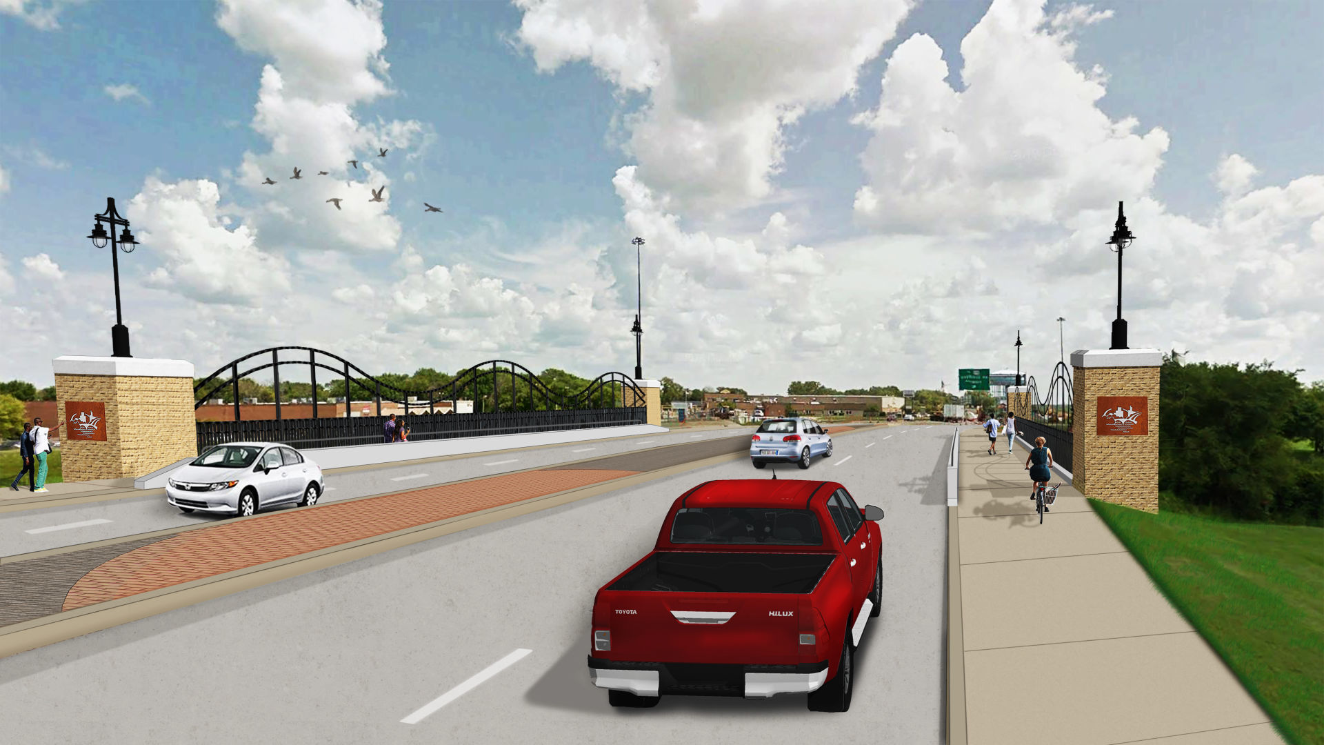 University at Greenhill eastbound